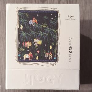 Jiggy Rajani 450-Piece Puzzle - Black and Multicolor